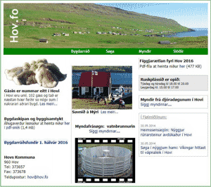 Gamla heimasíðan