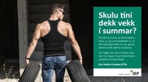 Skulu tíni dekk vekk í summar