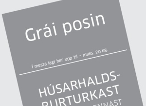 Hevur tú ongan posa eftir?