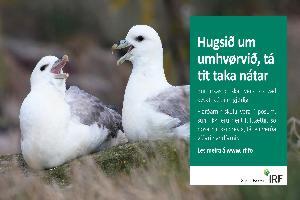 Hugsið um umhvørvið, tá tit taka nátar